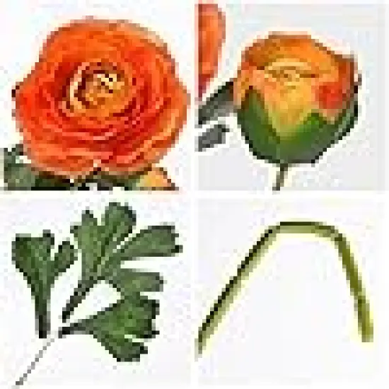 Ranunculus Artificial Flowers Bouquets {3}