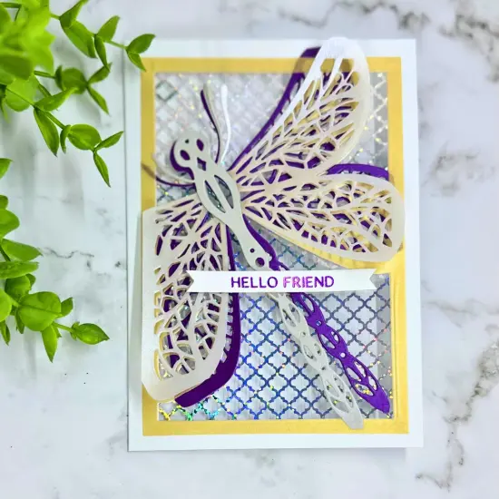 WHITE PEARL SHIMMER Translucent Vellum - 8&frac12; x 11 - Encore {5}