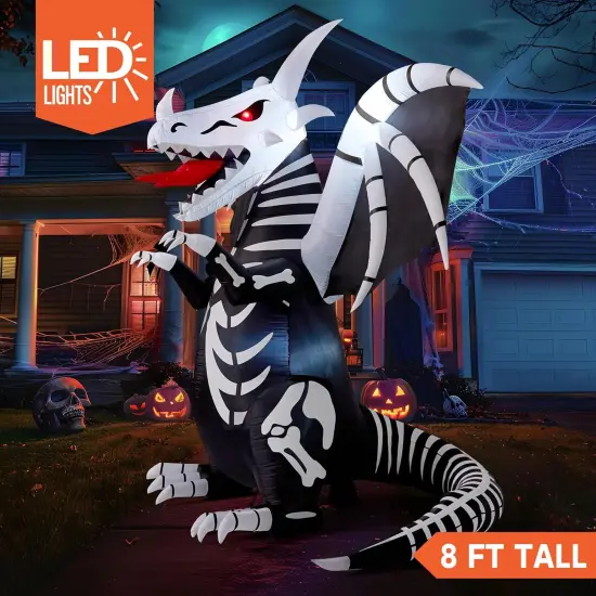 8 FT Tall Halloween Inflatables Outdoor Decoration {2}