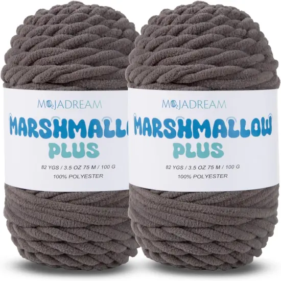 2Pack of 3.5oz/82yds -Chunky Plush Yarn {1}