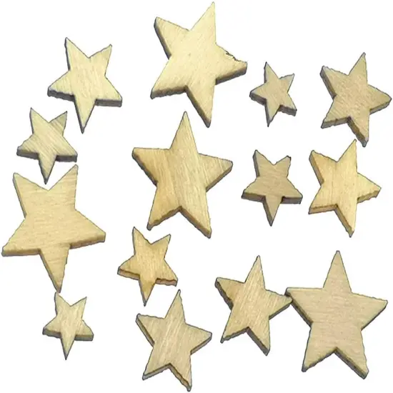 Natural Wood Unfinished Cutout Veneers Slices {4}