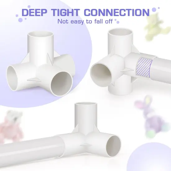 Stuffed Animal Storage PVC with Elastic Band and Net (White 1) 56.6"L x 19.3"W x 13"H {4}