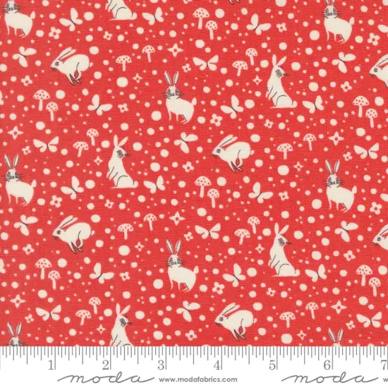 Wonder Dot in Red (37127 18) | Love Letter | Lizzy House | Moda {1}