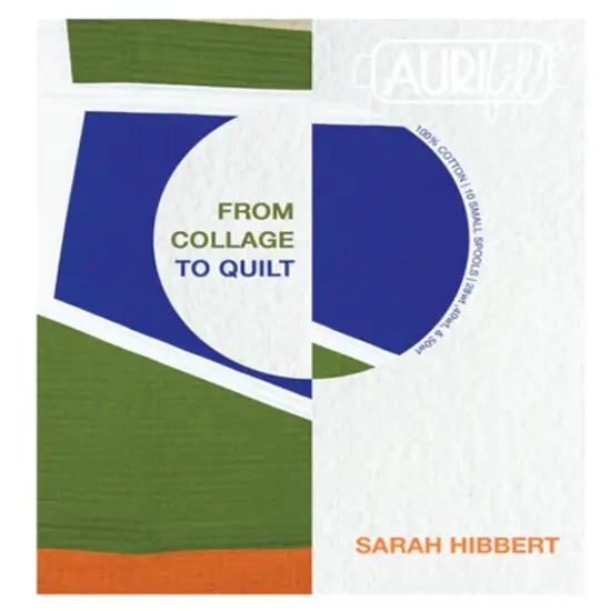 Aurifil From Collage to Quilt Thread Set by Sarah Hibbert | (2 28wt, 4 40wt, 4 50wt Cotton Small Spools.) {1}