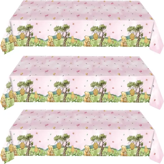 Classic Bear Disposable Thickened Plastic Table Cover {2}