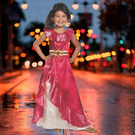 Girl&rsquo;s Princess Elena Costume Disney Halloween Dress {3}