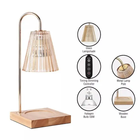 Candle Warmer Lamp Mothers Day Birthday Gift for Mom Women Friend Sister House Warming Gift New Home Bedroom Decor Wax Warmer for Scented Wax Jar Candles {6}