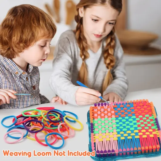 IQKidz 224 PCS Loom Loops Refill for Potholder Weaving Loom Kit Toys, Elastic DIY Arts and Crafts Loops Supplies for Kids Beginners, Perfect Birthday Gifts for 5 6 7 8-12 13 Year Old Girls {3}