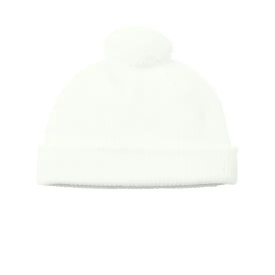 Port Authority&reg; Cozy Pom Beanie Marshmallow {1}
