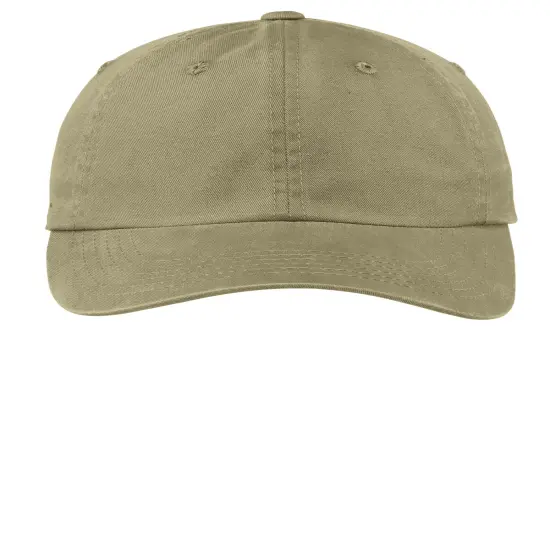 Port Authority&reg; Garment Washed Cap Khaki {2}