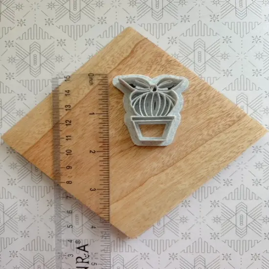 Cactus Bandana Clay Cutter {2}