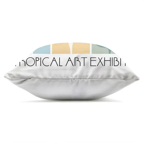 Stupell Industries Tropical Jungle Exhibit Outdoor Pillow, 18 x 7 x 18 {3}