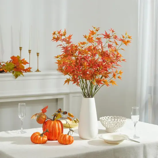 Artificial Maple Tree Branches Fall Decor {3}
