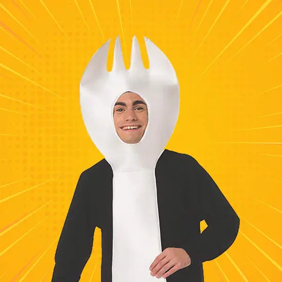 Funny Spork Adult Costume Hilarious Kitchen Utensil Tunic Outfit {6}