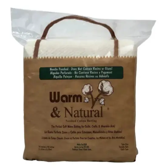 Warm & Natural Needled Cotton Batting {4}