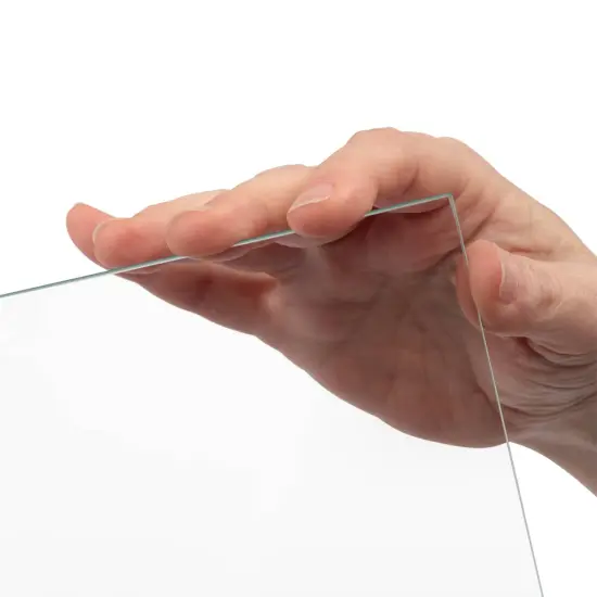 Ambiance Break-Resistant Picture Frame Glass and Backing, 20x24" Pack of 6, for Replacement or Empty Frames, 2mm Thick, Rounded Edges for Safe Handling, White Corrugated Cardboard {5}