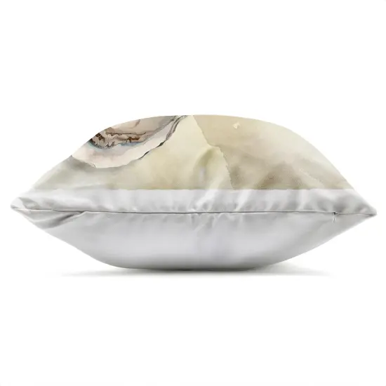 Stupell Industries Beige Oyster Trio Outdoor Pillow, 18 x 7 x 18 {3}
