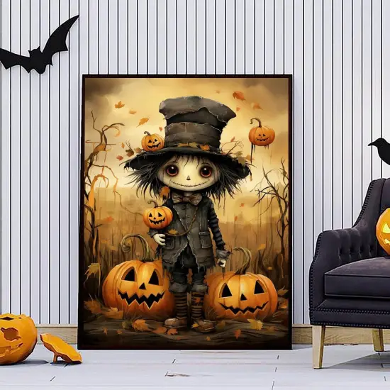 12X16 Inch - Halloween Diamond Painting Kits for Adults {4}