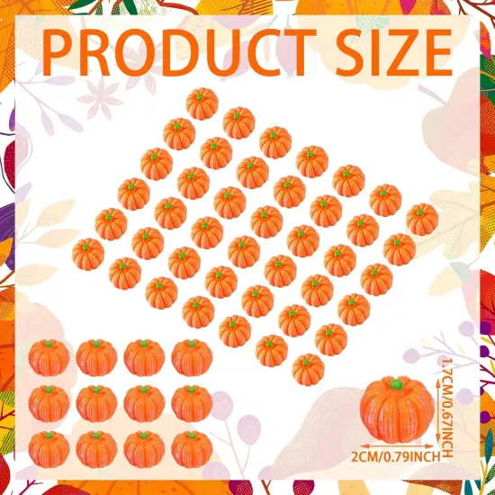 100 Fall Mini Pumpkins Decorations {3}