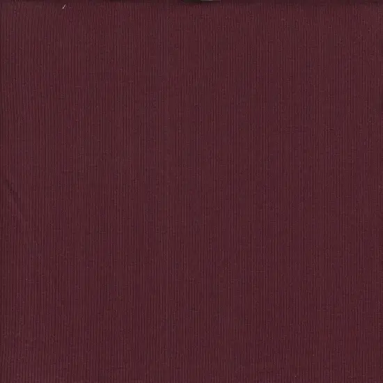 1 Yard Rib 2x1 Solid Knit Fabric, 54/56&Prime; Wide Polyester Spandex Blend Burgundy {2}