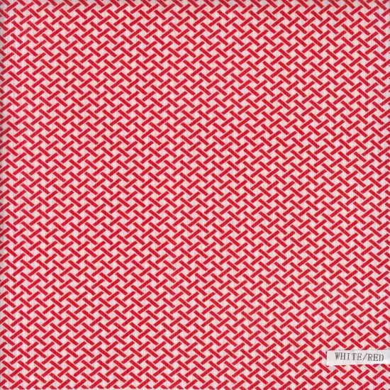1 Yard Polyester Spandex Yummy Rib Knit Fabric Retro Geo Window Pane Print 58/60" Width WHT/NAVY {2}