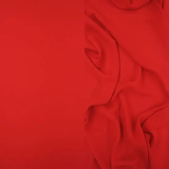 1 Yard Wool Dobby Solid Woven Fabric Soft Textured Drapery Upholstery 57/58" Width RED {7}