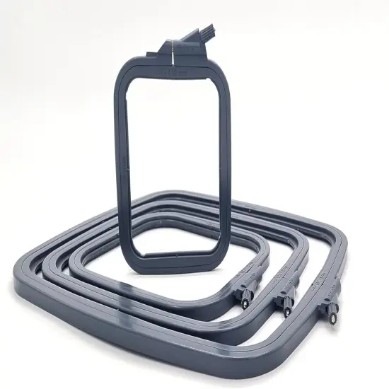 Plastic Square Hoop Nurge 170-14 Anthracite {4}