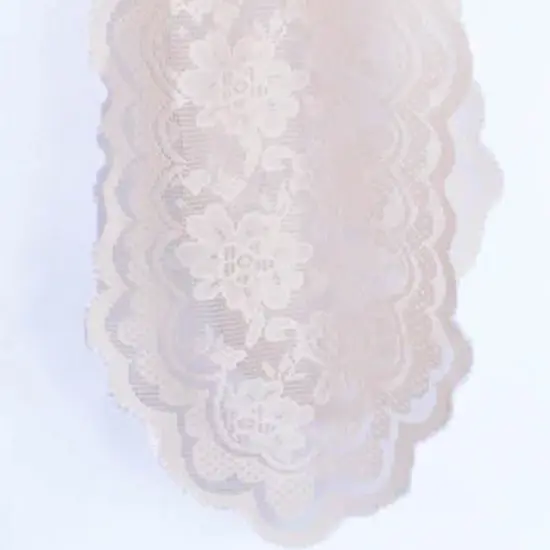 10 Pieces Blush Pink Caspari Lace Chair Sashes Elegant Wedding Decor 9" x 108" {5}
