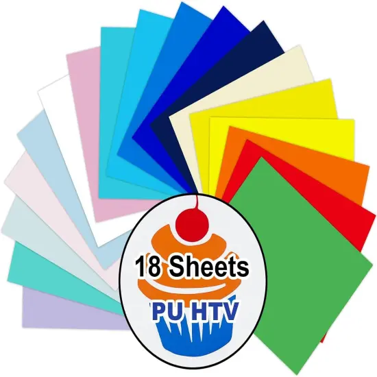 Boho Color Heat Transfer Vinyl Sheets {4}