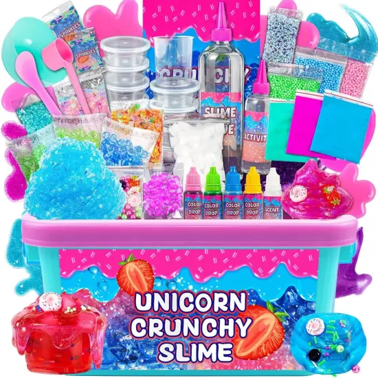 Unicorn Crunchy Slime Kit {1}