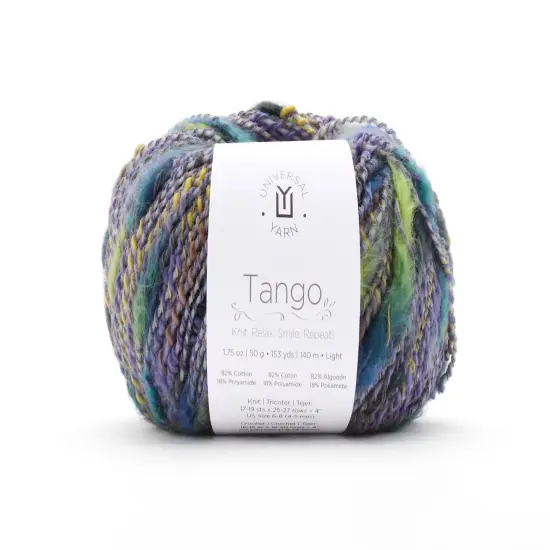 Tango by Universal Yarn - Cotton Blend - Light/DK - Thick/Thin Yarn - 8 Colors 106 parada {1}