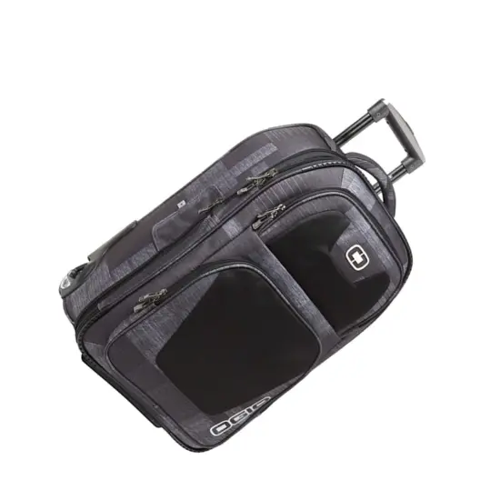 OGIO&reg; Kickstart Travel Bag Expandable Carry On with Skate Wheels Black {7}