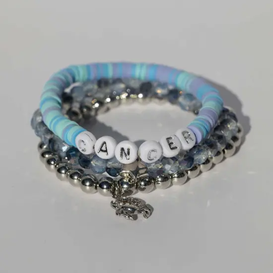 Jewelry Made By Me Zodiac Bracelet Kit-Cancer {3}