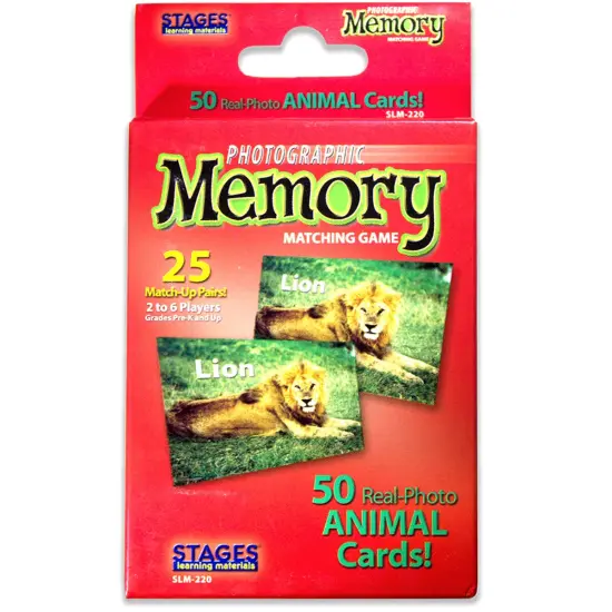 Photographic Memory Matching Game, Animals {1}