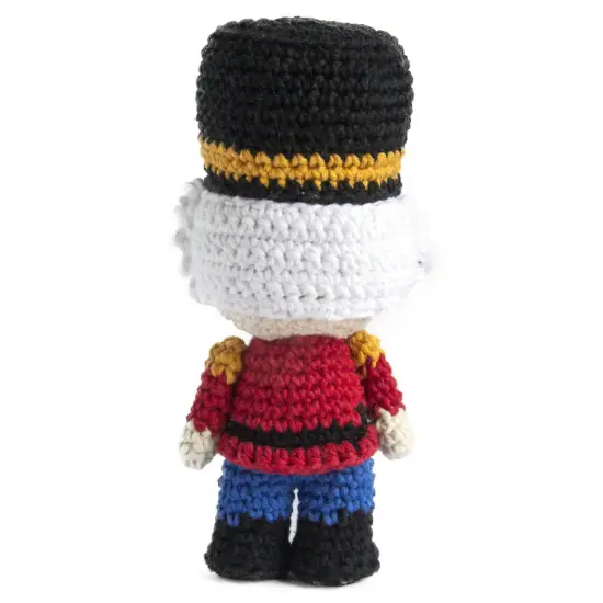 Hoooked Amigurumi DIY Kit W/Eco Barbante Yarn-Nutcracker Fritz {3}