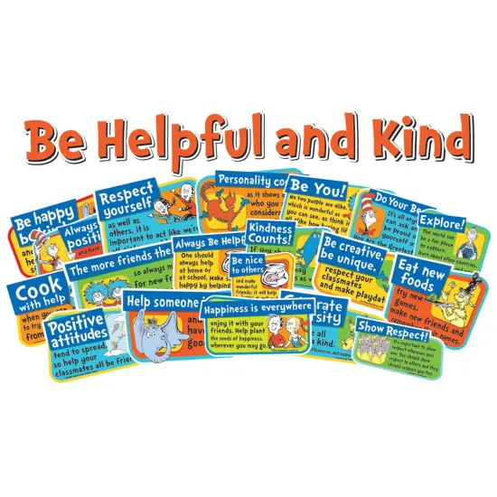 Dr. Seuss&trade; Be Kind and Helpful Bulletin Board Sets {1}
