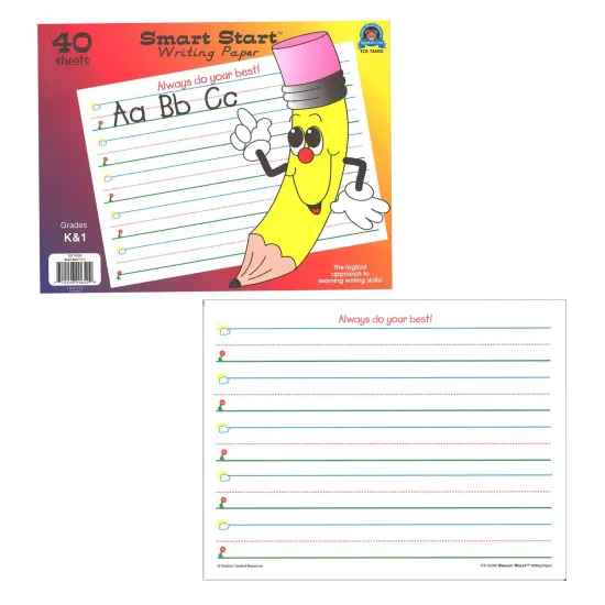 Smart Start K-1 Writing Paper: 40 Sheet Tablet {1}