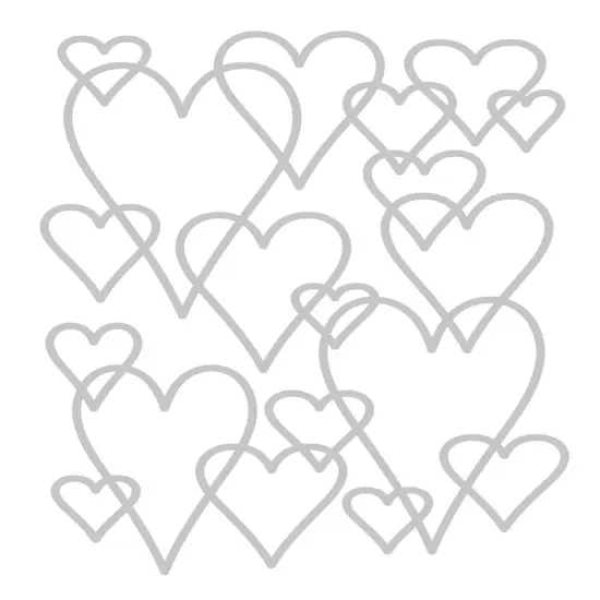 Crafter's Companion Mask-Entwined Hearts {3}