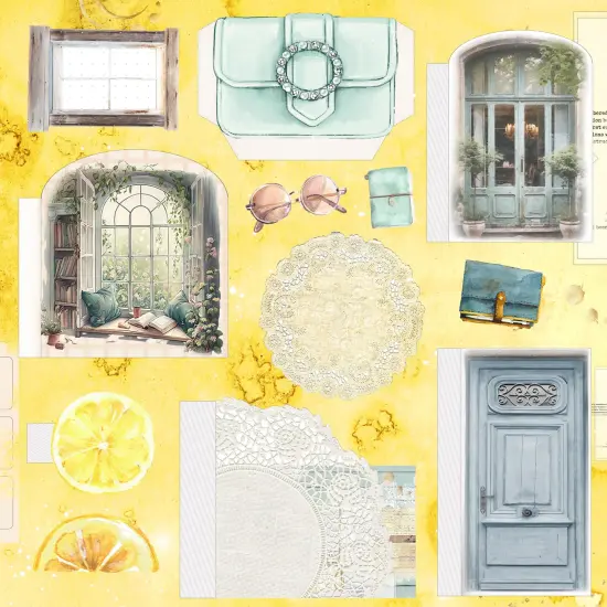 Good Life Shine Double-Sided Cardstock 12"X12" {1}