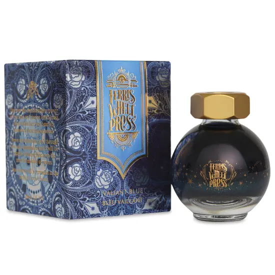 Ferris Wheel Press Ferritales Fountain Pen Ink - Valiant Blue, 20 ml {1}