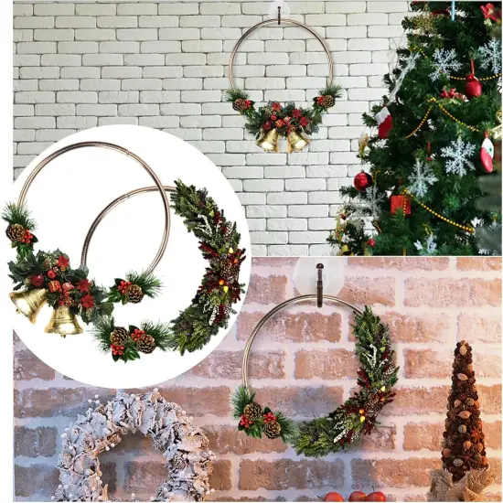 10pcs Gold Dream Catcher & Macrame Rings &ndash; 5 Sizes for Crafts & Decor(2" x2, 3" x2, 4" x2, 5" x2, 6" x2) {5}