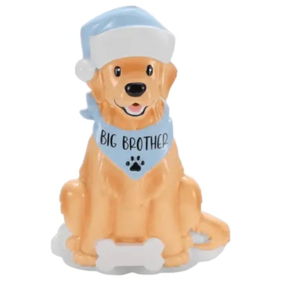 Promoted To Big Brother Dog Ornament {1}