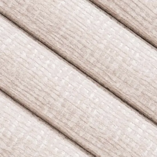 Sugarcane - Beige & Taupe Plain & Solid Upholstery Fabric 54 Inches" {2}