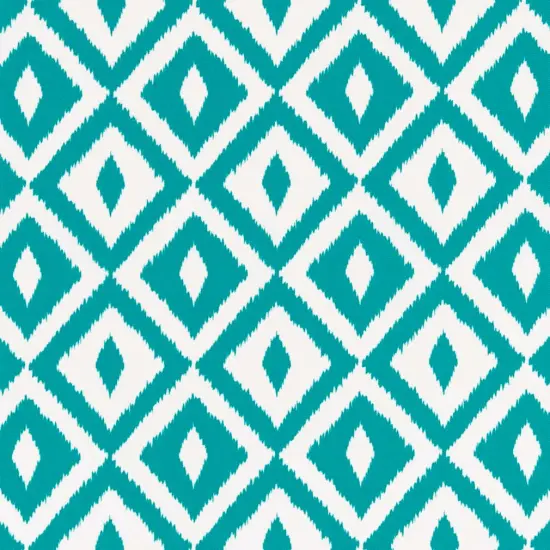 Teal - Aqua & Teal Abstract & Geometric,Diamonds Upholstery Fabric 54 Inches" {1}