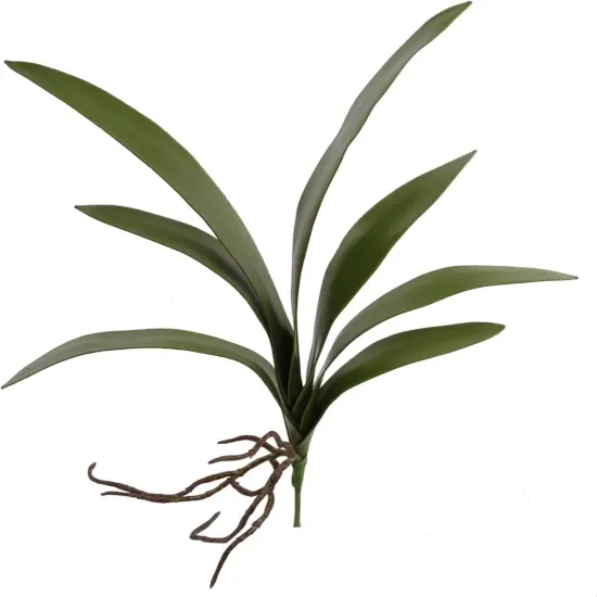 20" Cymbidium Orchid Leaf Cluster Pick - 48-Pack, Lifelike Greenery, Perfect for Floral Arrangements, Home & Event D&eacute;cor - Ideal for All Seasons, Floral Home by Artificial Flowers {1}
