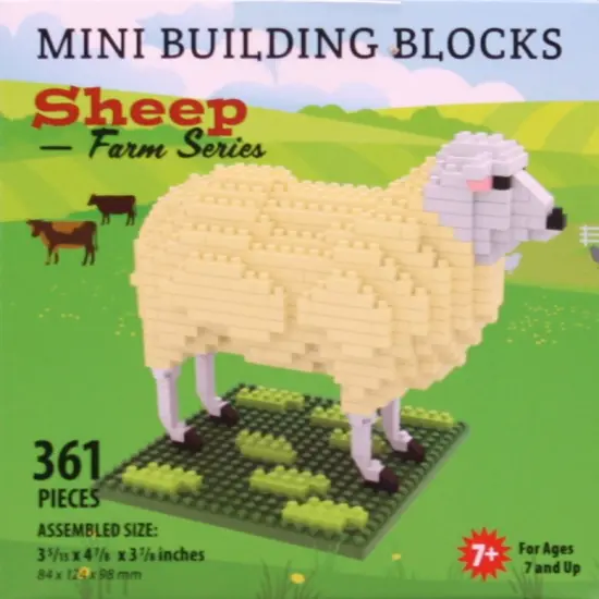 Mini Building Blocks - Farm Series - Sheep {1}