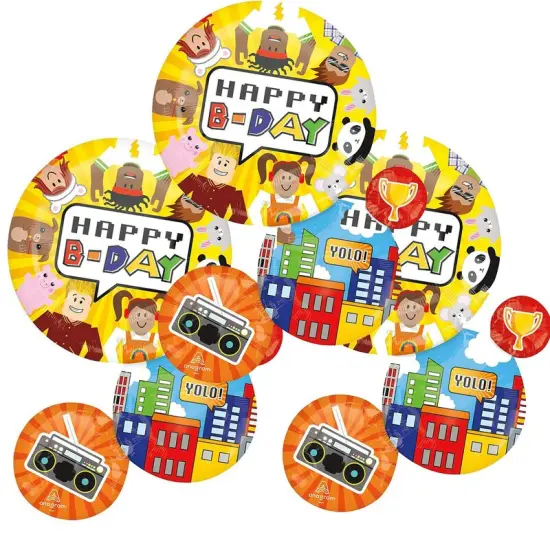 Anagram&reg; 28 Inch Party Town Supershape Balloon {6}