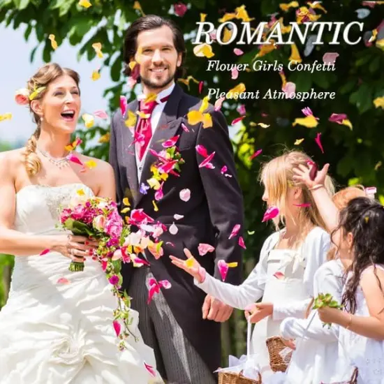 Dried Rose Petals - Top-Grade Pure Natural Edible Flowers - Use for Tisanes, Baking, Candle Making, Soap Making and Handicraft {5}