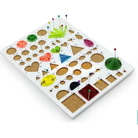 Pink Quilling Tool Board F07M3-3-pink {6}