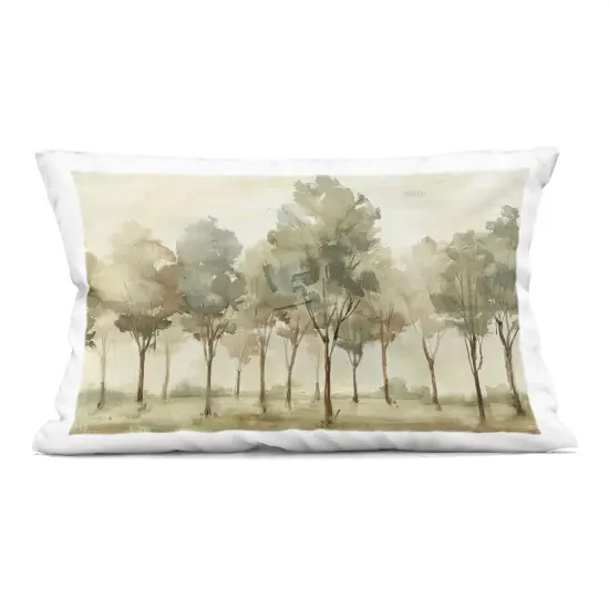 Stupell Industries Gentle Walk in Forest Grove Indoor Pillow, 14 x 7 x 20 {1}